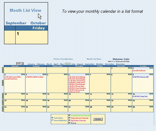 click to continue to next step