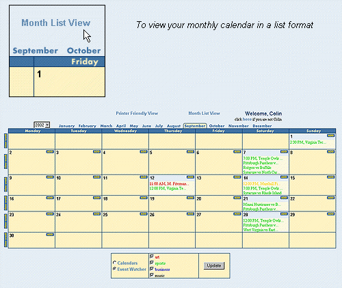 click to continue to next step